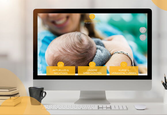 Webseite Hebammenpraxis Landshut