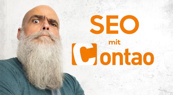Bild macht auf die SEO Optimierung mit Contao aufmerksam
