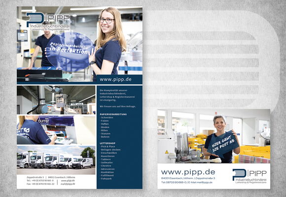 Anzeigengestaltung Pipp