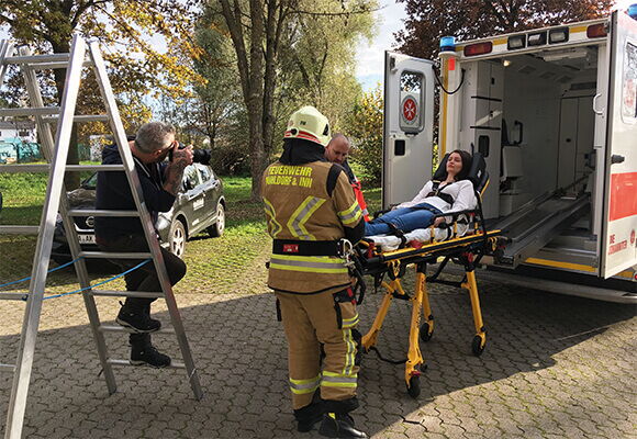 Bild eines Fotoshootings bei Abel & Käufl