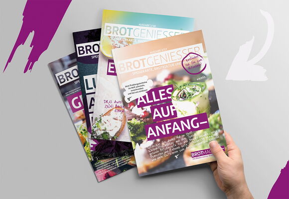 Speisekartenzeitung Brotgeniesser