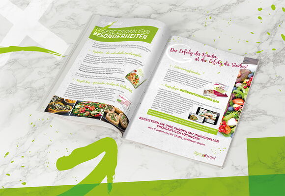 Beispiel für einen Prospekt-Innenteil