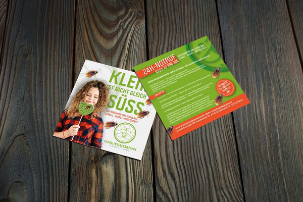 Bild der Visitenkarten der Firma: "CS - Dienstleisungen"