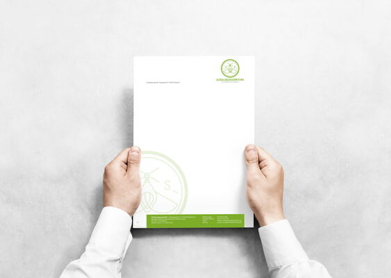 Bild des Briefpapier der Firma: "CS - Dienstleisungen"