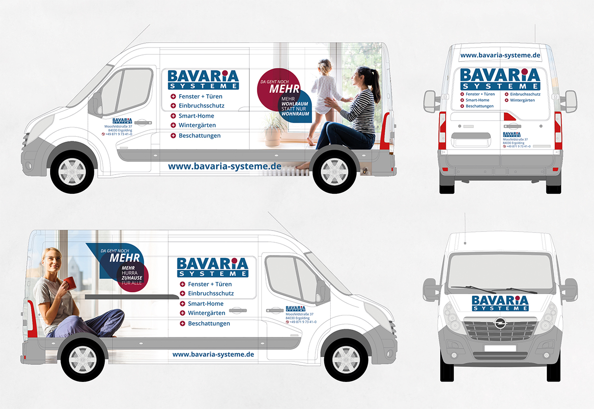 Fahrzeugwerbung Bavaria Systeme