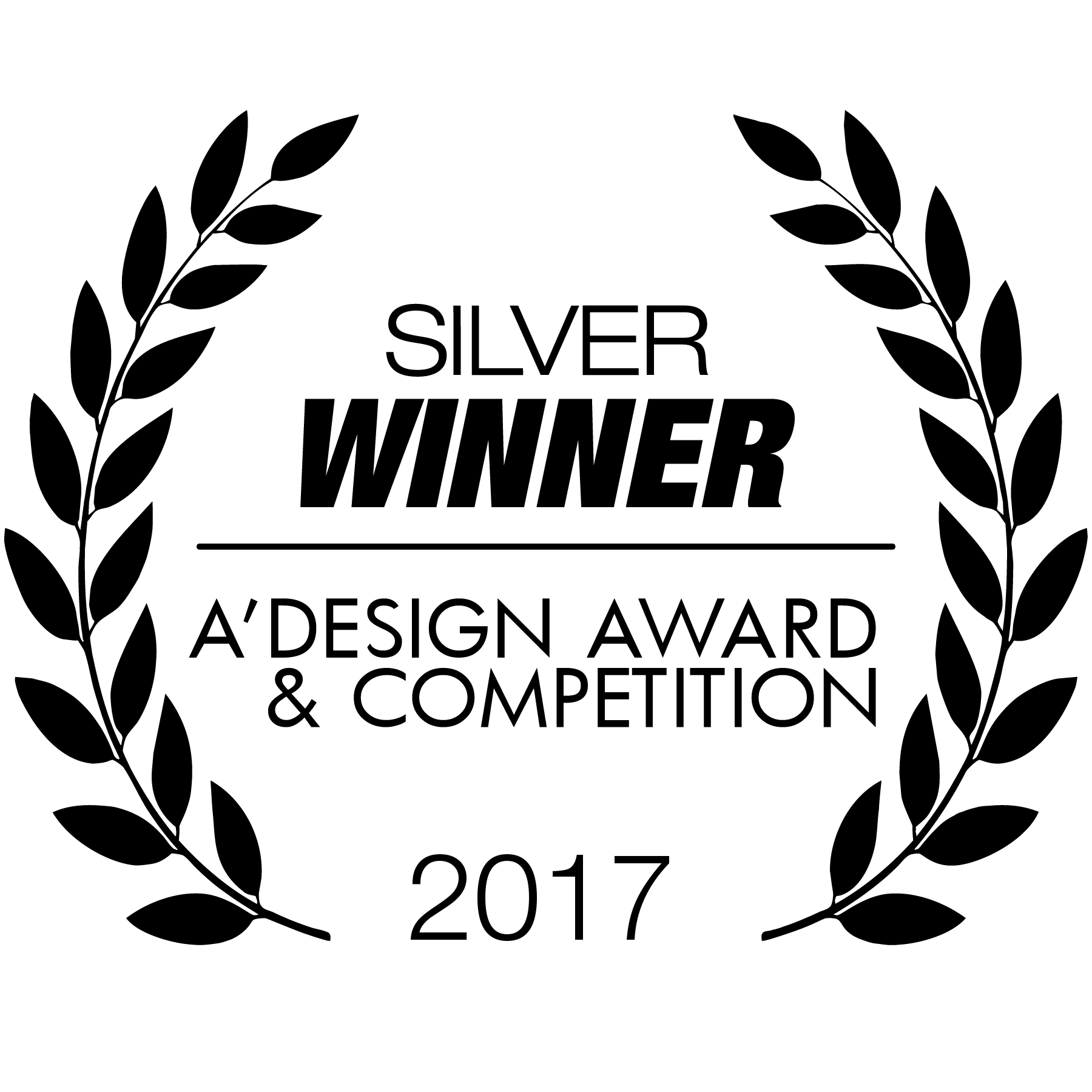Bild zeigt den Silber A'Design Award 2017